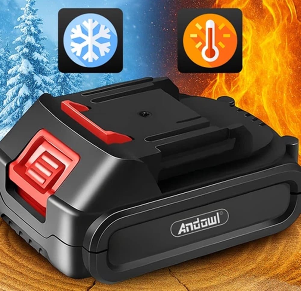 BATTERIA AL LITIO PORTATILE RICARICABILE DA 21 V PER UTENSILI ELETTRICI A BATTERIE Q-LDC07 - 5