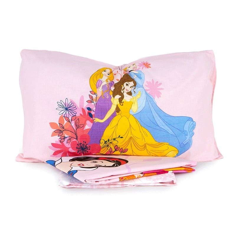 Completo letto singolo Principesse Disney in cotone - 2