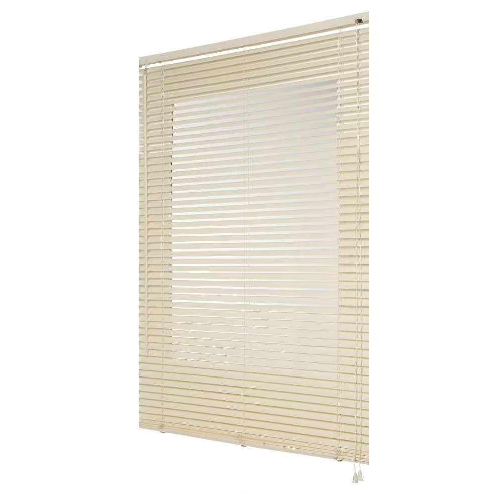 TENDA VENEZIANA BEIGE IN PVC 80X160CM PER PORTAFINESTRA FINESTRA PARASOLE TPL38 037871 - 2