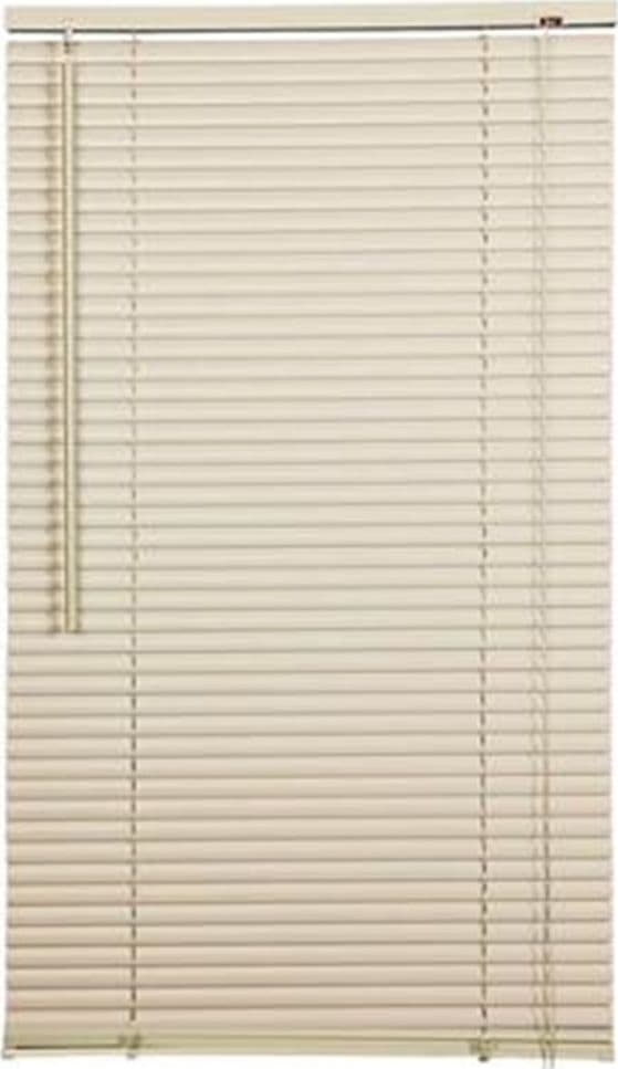 TENDA VENEZIANA BEIGE IN PVC 80X160CM PER PORTAFINESTRA FINESTRA PARASOLE TPL38 037871 - 3