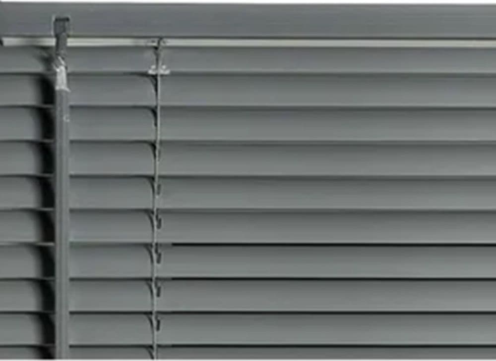 TENDA VENEZIANA GRIGIA IN PVC 120X160CM PER PORTAFINESTRA FINESTRA PARASOLE TPL45 037949 - 6