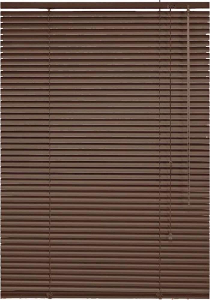 TENDA VENEZIANA MARRONE IN PVC 80X160CM PER PORTAFINESTRA FINESTRA PARASOLE TPL57 605476A - 7