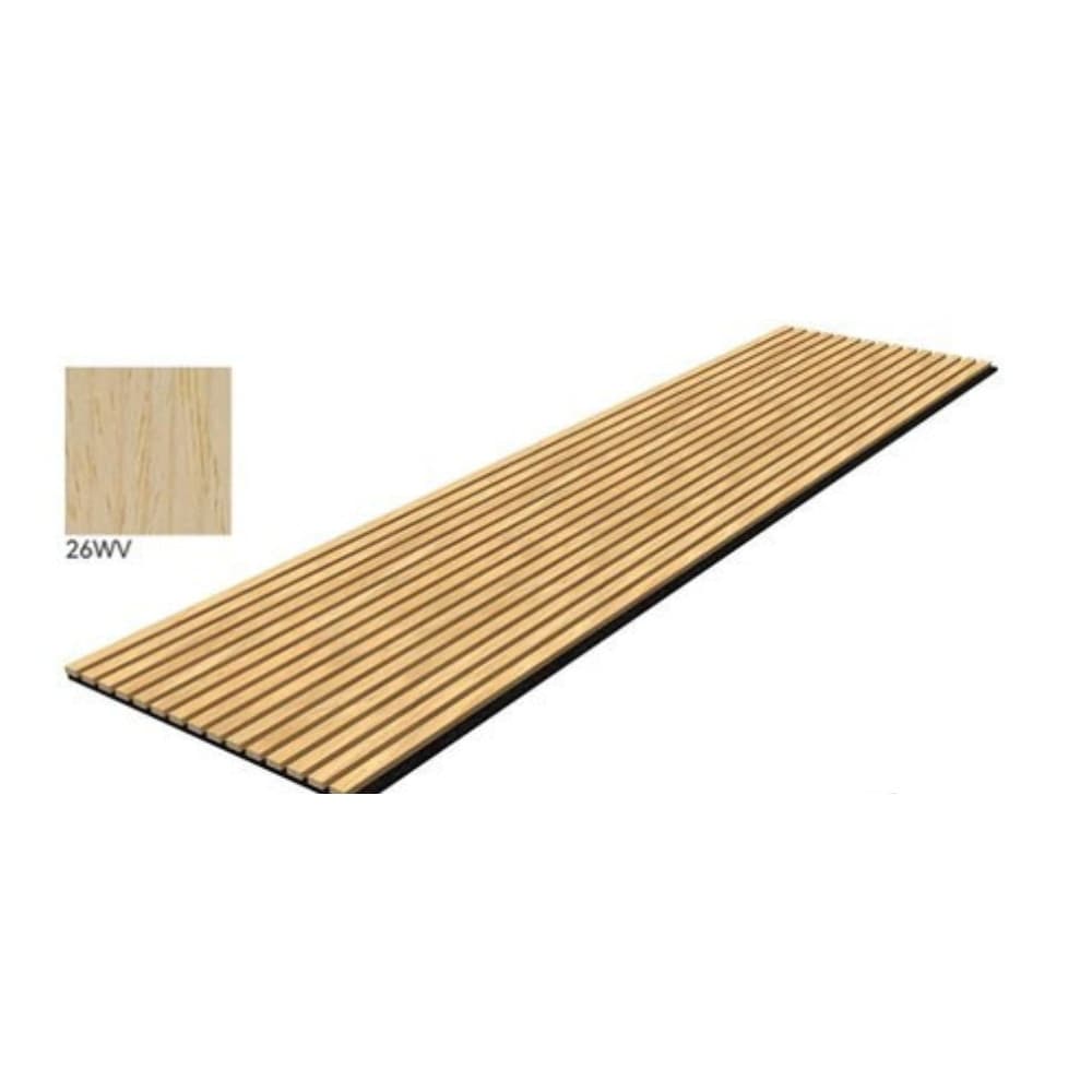 Pannello acustico MDF effetto rovere 21x600x2400 mm fonoassorbente a doghe - 3