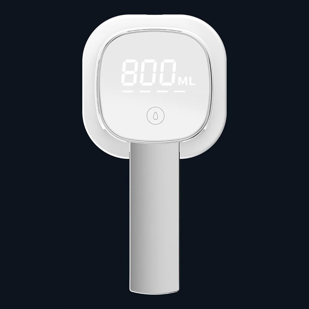 POMPA D'ACQUA DISPENSER RICARICABILE USB CON DISPLAY A LED PORTATILE PIEGHEVOLE Q-CS80 - 14