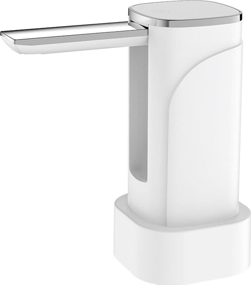 POMPA D'ACQUA DISPENSER RICARICABILE USB CON DISPLAY A LED PORTATILE PIEGHEVOLE Q-CS80 - 3