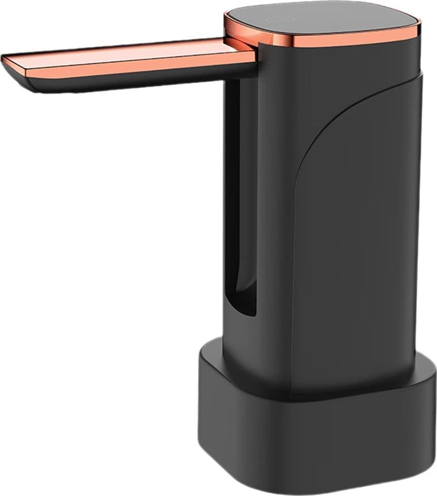 POMPA D'ACQUA DISPENSER RICARICABILE USB CON DISPLAY A LED PORTATILE PIEGHEVOLE Q-CS80 - 4