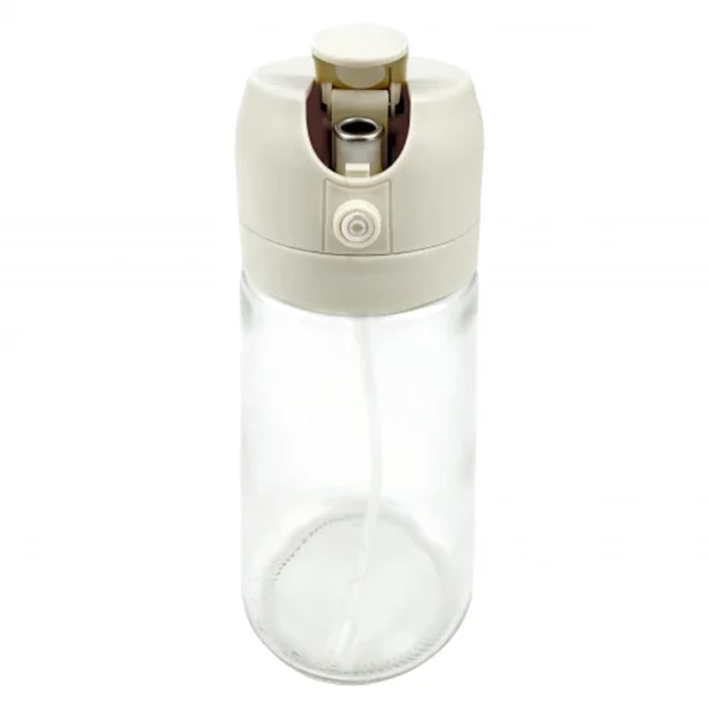 BOTTIGLIA DOSATORE PER VERSARE SPRAY OLIO OLIERA 2IN1 IN VETRO 480ML DISPENSER DA CUCINA - 12