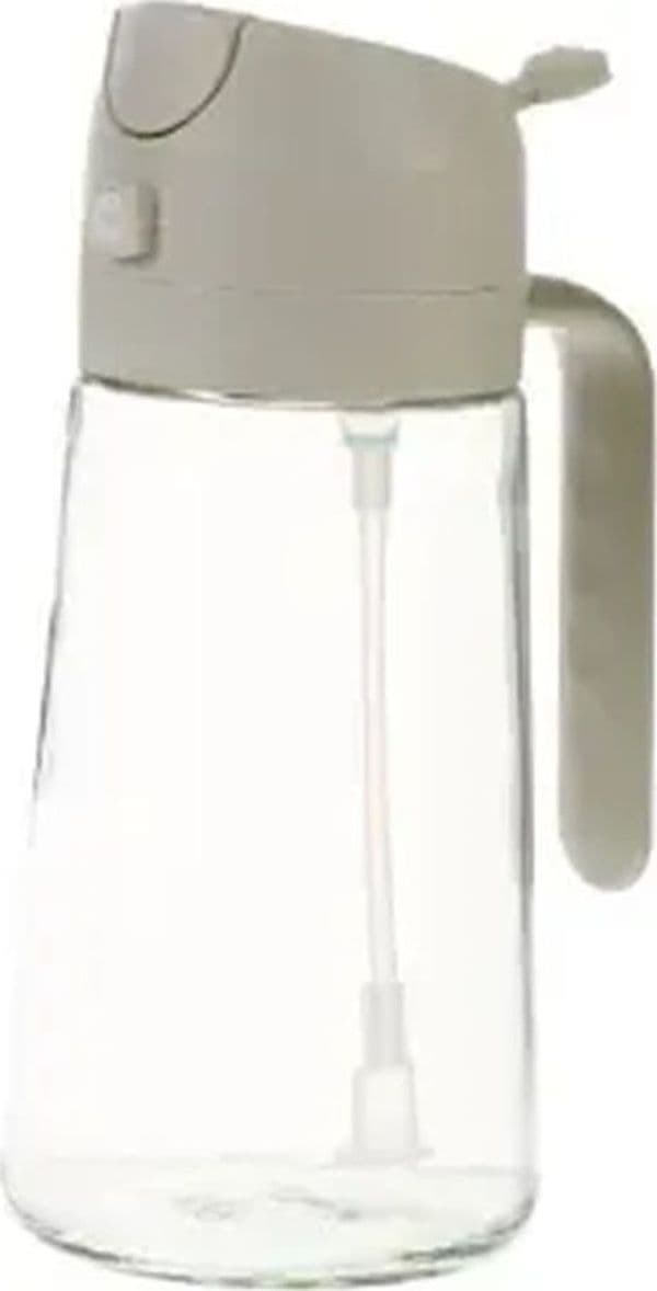 BOTTIGLIA DOSATORE PER VERSARE SPRAY OLIO OLIERA 2IN1 IN VETRO 480ML DISPENSER DA CUCINA - 15