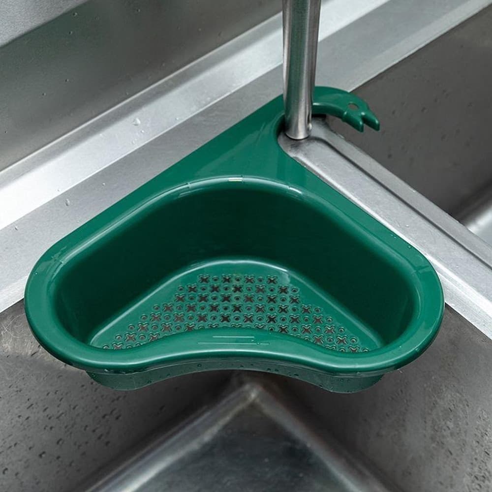 SET 4 PZ CESTELLO FILTRO RACCOGLI-ALIMENTI PIATTI SCARICO PER LAVELLO CUCINA FORMA CIGNO - 9