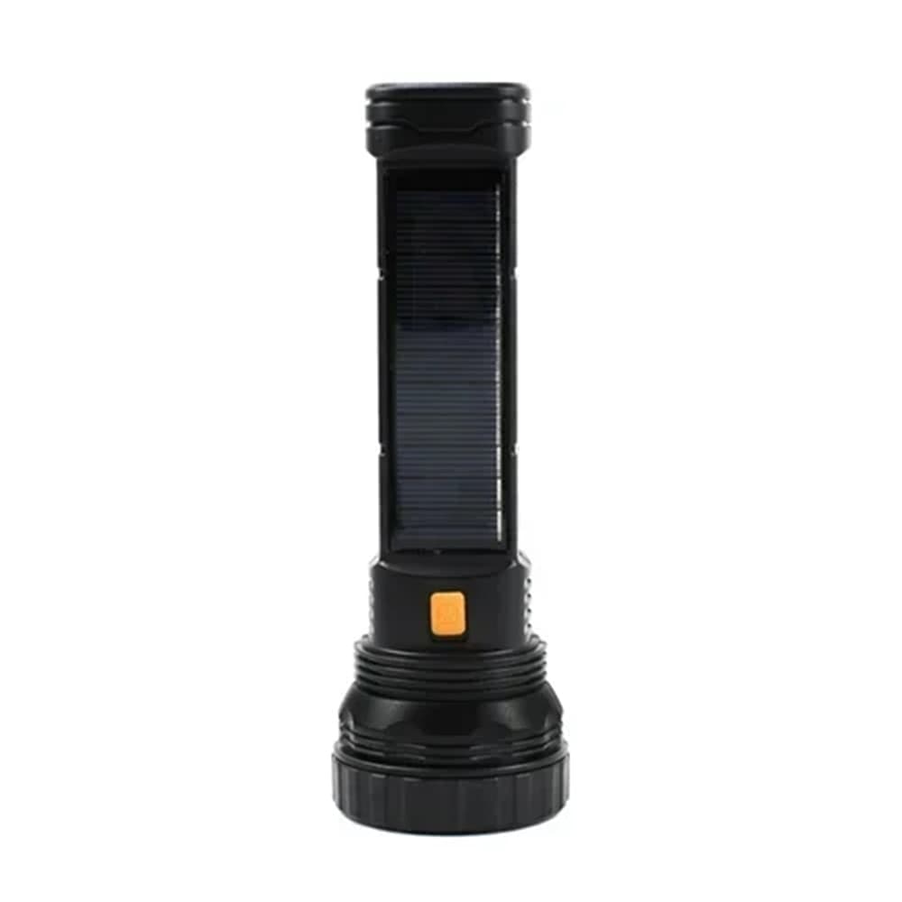 TORCIA LED RICARICABILE USB CON PANNELLO SOLARE POWERBANK 1200MAH PER CAMPEGGIO Q-SD631 - 3