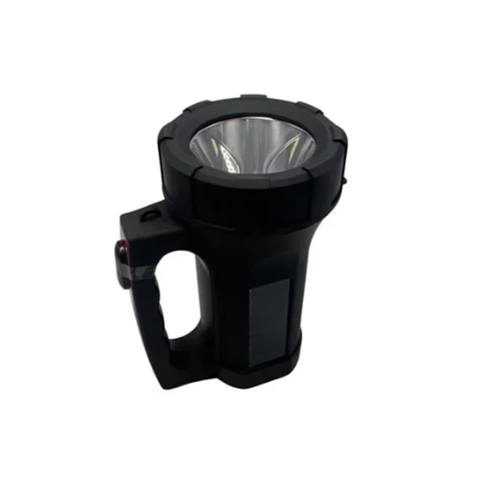 TORCIA FARETTO PORTATILE A LED RICARICABILE PROIETTORE DIGITALE MULTIFUNZIONE 15W Q-LED15 - 4