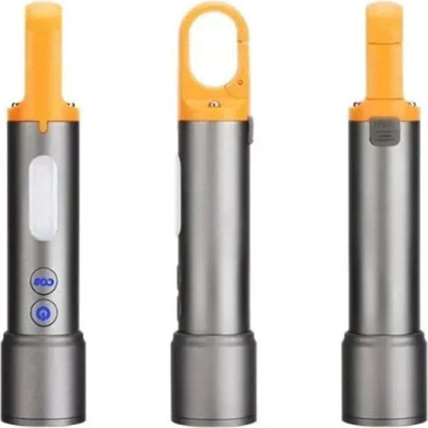 TORCIA A LED COB RICARICABILE CON LUMINOSITÀ 1000LM PER CAMPEGGIO CICLISMO PESCA Q-D500 - 5