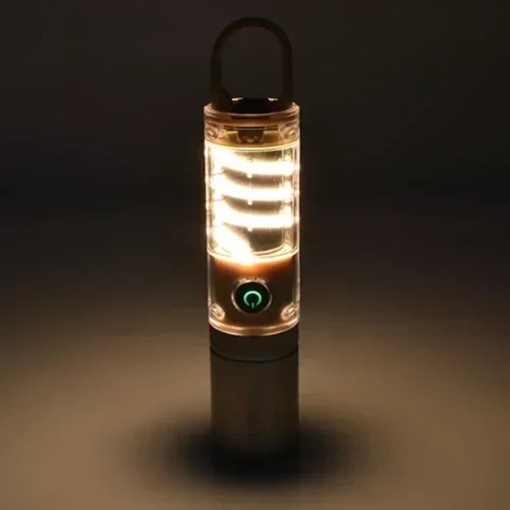 TORCIA ELETTRICA RICARICABILE LED IN ALLUMINIO CON CLIP 808PRO TELESCOPICA 4 MODALITÀ LUCE - 3