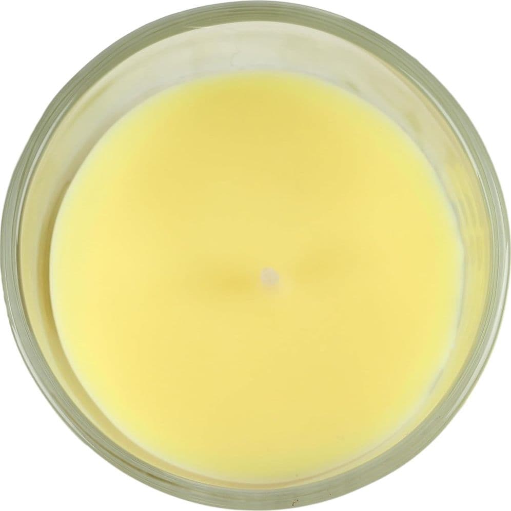 CANDELA CERA VEGETALE AROMATICA IN VASO DECORATIVA PROFUMATA AL GELSOMINO 125GR 093051 - 2