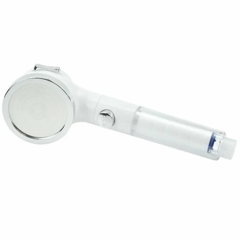 DOCCETTA SOFFIONE DOCCIA CON FILTRO IN COTONE PP PURIFICATORE D'ACQUA Q-HS59 3 POTENZE - 8
