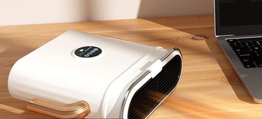 TERMOVENTILATORE RISCALDATORE MULTIFUNZIONALE ASCIUGAMANI ELETTRICO 2IN1 2000W Q-NF655 - 4