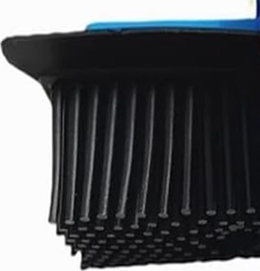 SCOPA IN SILICONE CATTURA POLVERE PELI CAPELLI TAPPETI ANTIURTO NON ROVINA MOBILI BATTISCOPA - 4
