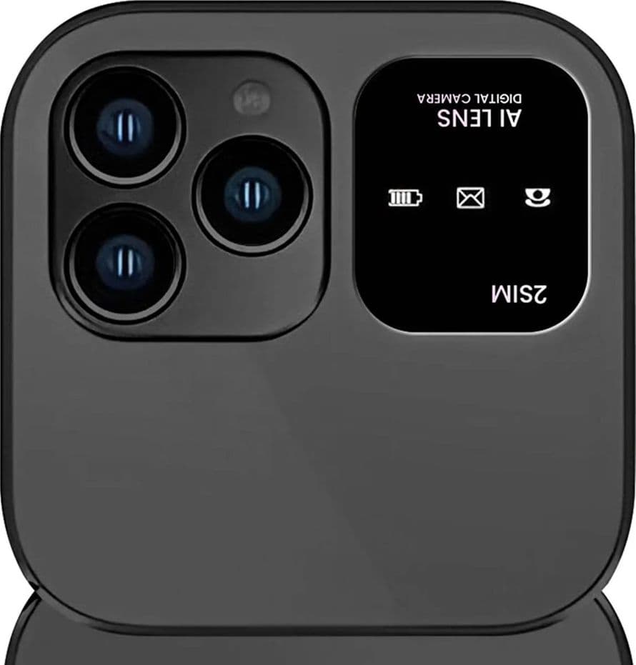 MINI FLIP TELEFONO SCHERMO 1.77" PIEGHEVOLE MULTILINGUE AD ALTA BATTERIA DUAL SIM 1000MAH - 8