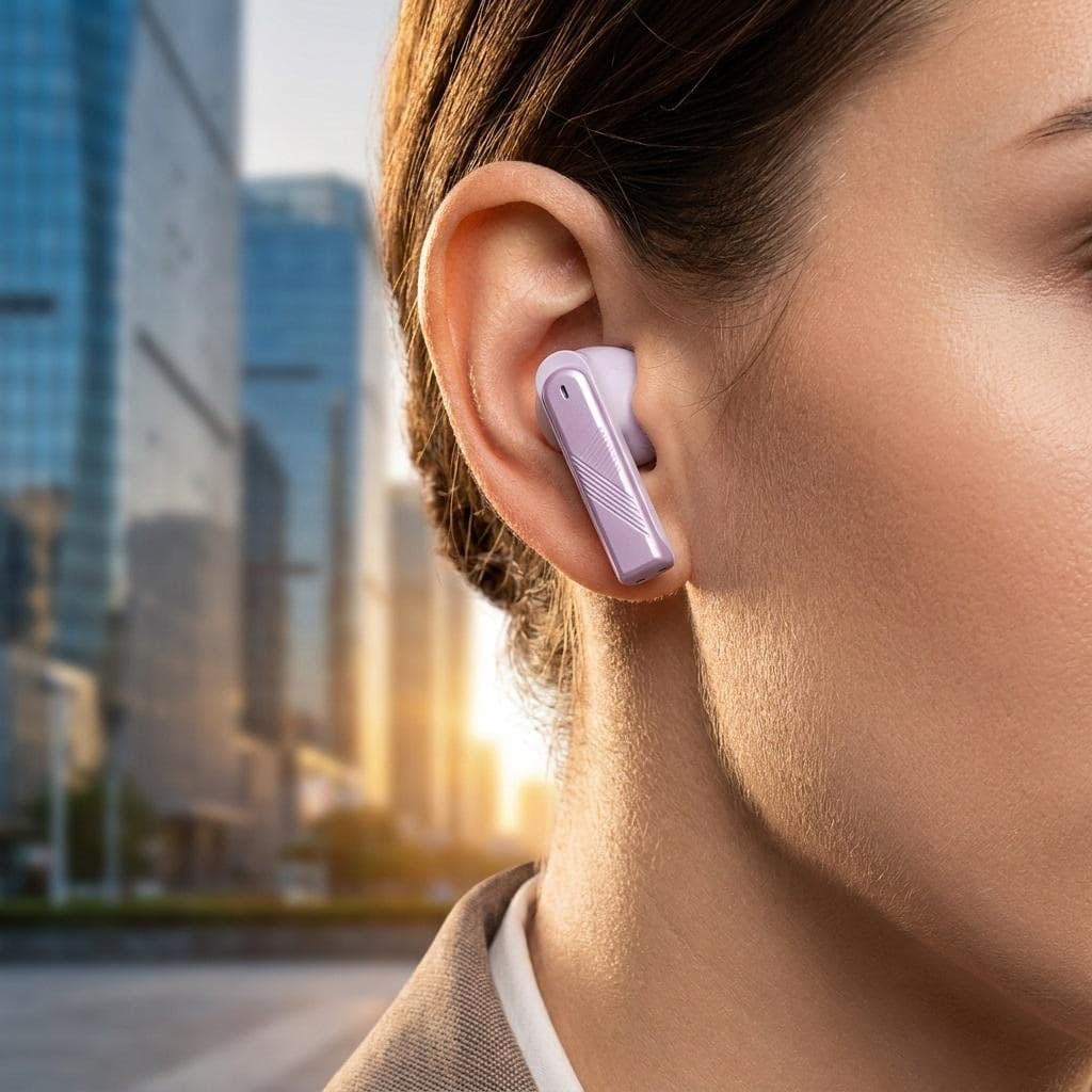 CUFFIE AURICOLARI WIRELESS BLUETOOTH CON CASSA ALTOPARLANTE GM-500 AUDIO HIFI IN-EAR TWS - 6