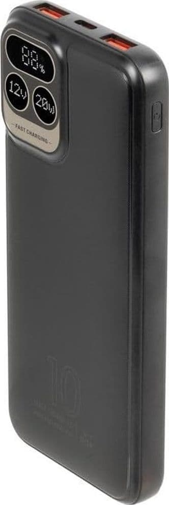 POWER BANK A RICARICA RAPIDA 15000MAH 66W CON DISPLAY LED DIGITALE 4 CAVI INTEGRATI Q-CD554 - 3