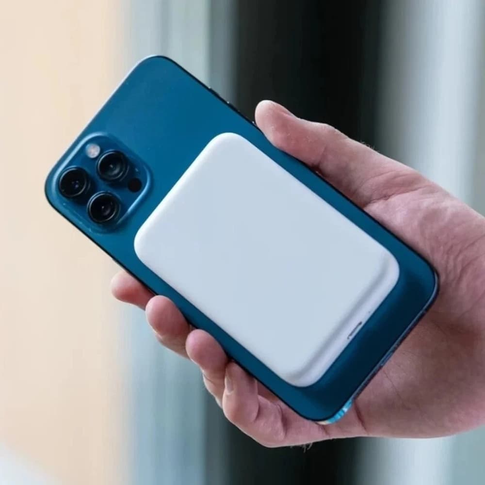 POWER BANK MAGNETICO CARICABATTERIE SMARTPHONE WIRELESS TASCABILE 20000MAH IOS ANDROID - 4