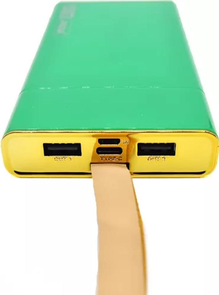 POWER BANK Q-CD900 15000MAH PORTATILE RICARICA RAPIDA INDICATORE ALIMENTAZIONE TORCIA LED - 6