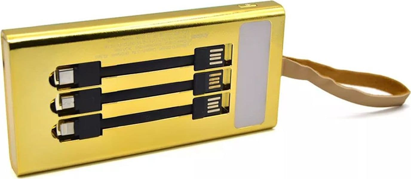 POWER BANK Q-CD900 15000MAH PORTATILE RICARICA RAPIDA INDICATORE ALIMENTAZIONE TORCIA LED - 7