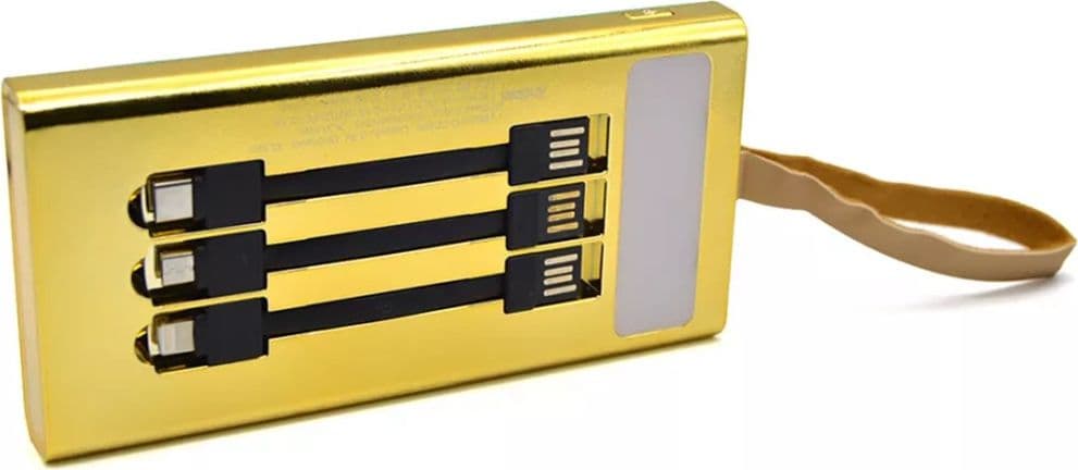 POWER BANK Q-CD900 15000MAH PORTATILE RICARICA RAPIDA INDICATORE ALIMENTAZIONE TORCIA LED - 7
