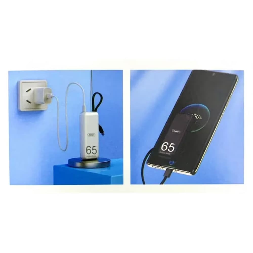 POWER BANK PORTATILE MINI BATTERIA ESTERNA 6500MAH RICARICA RAPIDA CAVO LIGHTNING Q-CD632 - 5
