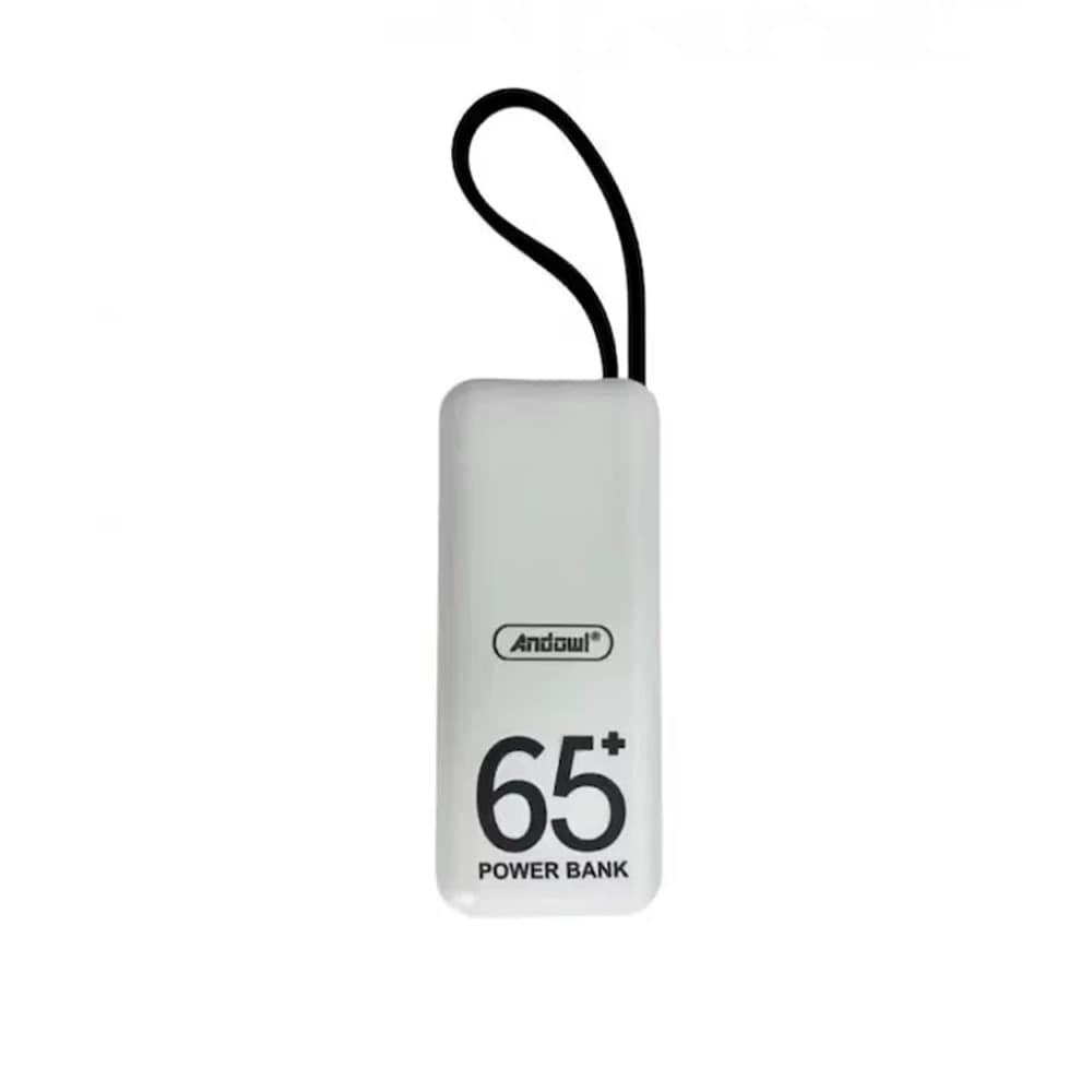 POWER BANK PORTATILE MINI BATTERIA ESTERNA 6500MAH RICARICA RAPIDA CAVO TYPE-C Q-CD633 - 3