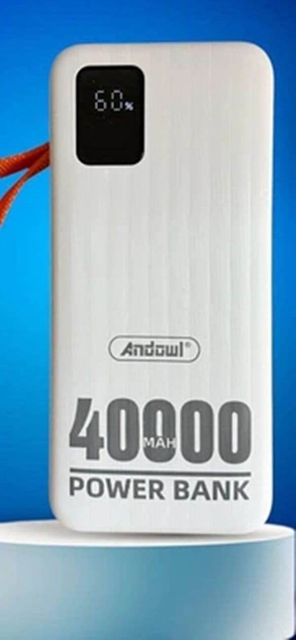POWERBANK Q-TD81 CARICABATTERIE PORTATILE ALTA CAPACITÀ 40000MAH 5V/2,1A SMARTPHONE TABLET - 3