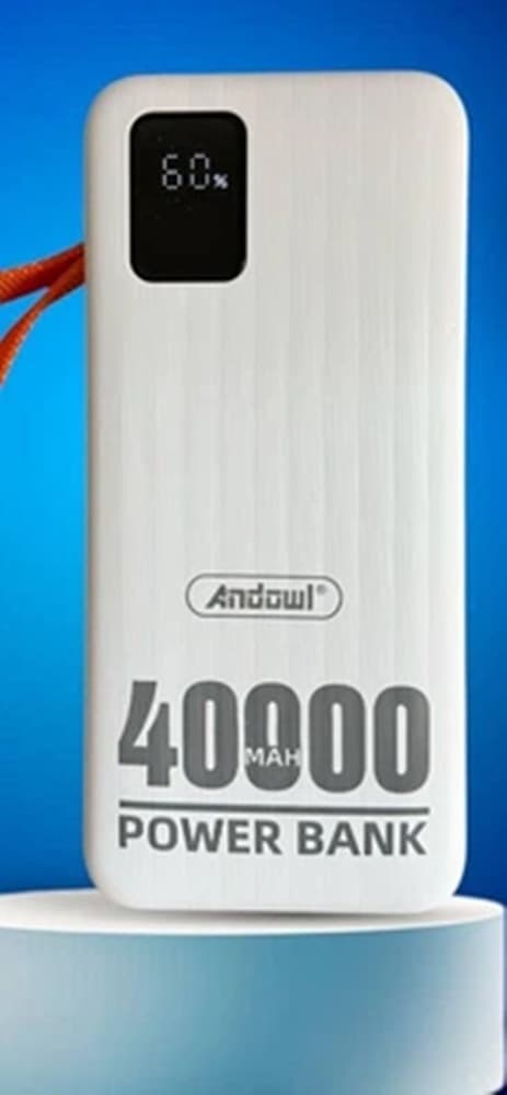 POWERBANK Q-TD81 CARICABATTERIE PORTATILE ALTA CAPACITÀ 40000MAH 5V/2,1A SMARTPHONE TABLET - 3