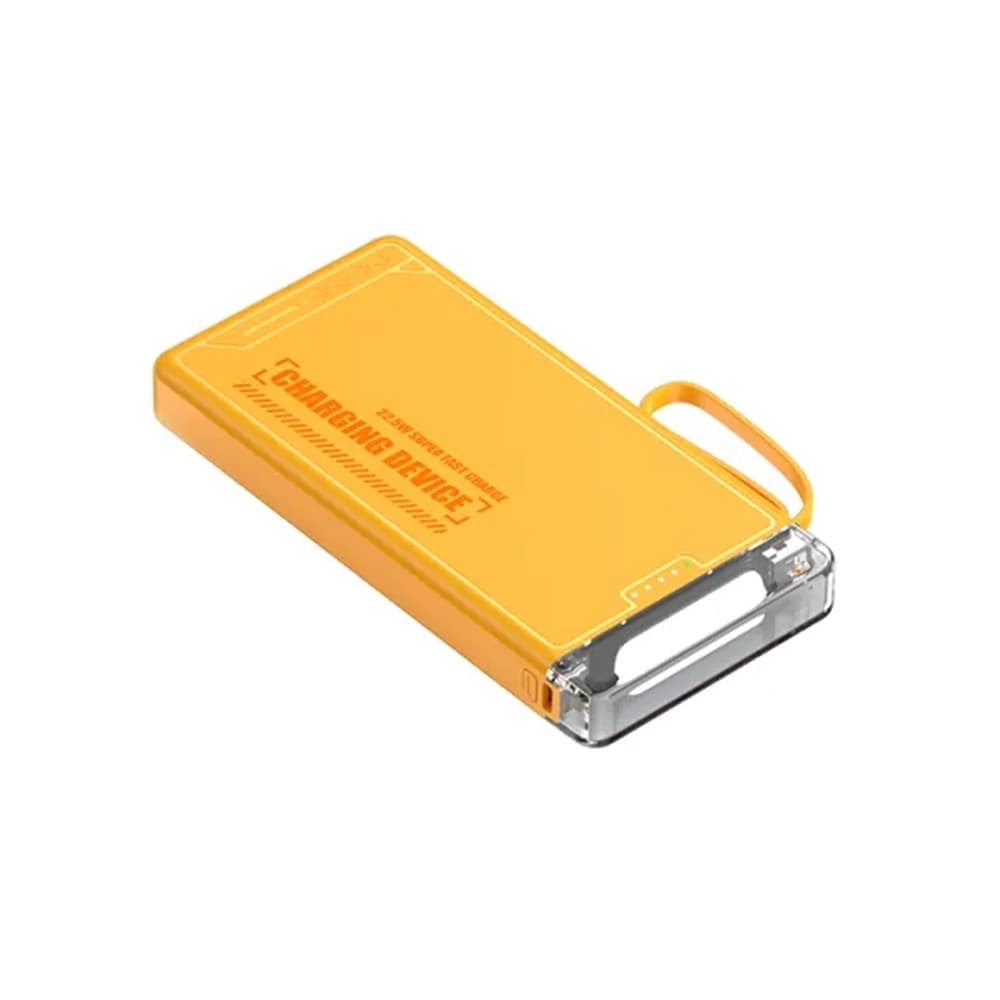 POWER BANK PORTATILE A RICARICA RAPIDA DA 12000 MAH CON LUCE LED 4 CAVI INTEGRATI Q-DC456 - 7
