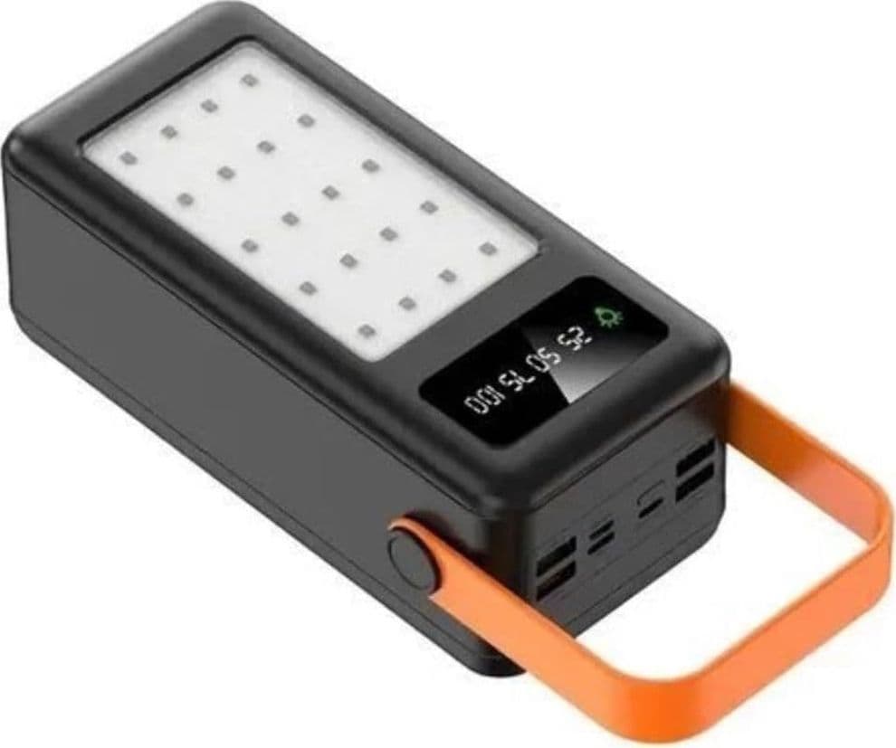 POWER BANK 60000MAH QC 3.0 PD WXJ-029 BATTERIA ESTERNA PORTATILE CON DISPLAY 4 PORTE USB - 2