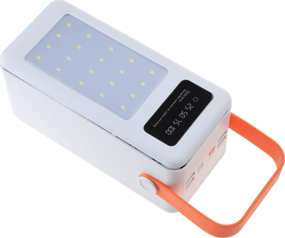 POWER BANK 60000MAH QC 3.0 PD WXJ-029 BATTERIA ESTERNA PORTATILE CON DISPLAY 4 PORTE USB - 3
