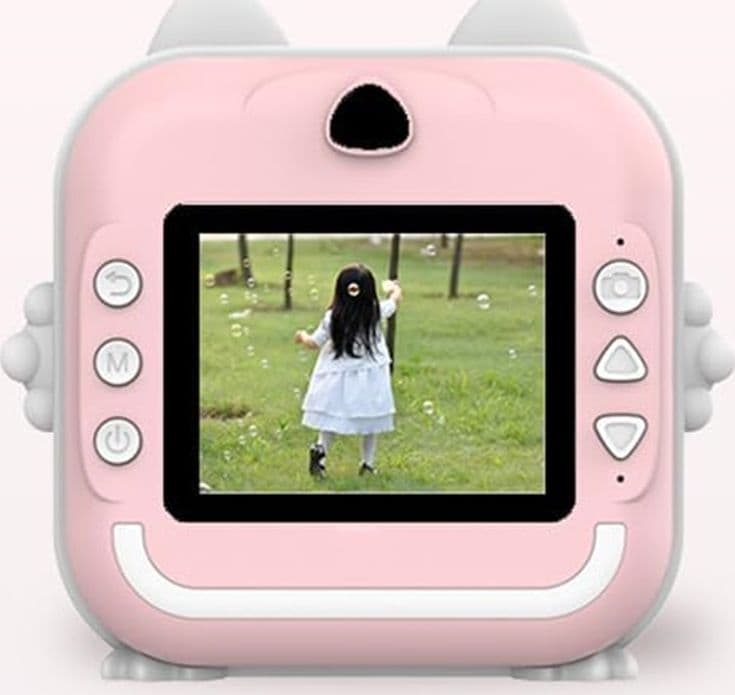 FOTOCAMERA DIGITALE PER BAMBINI CON SCHERMO DA 2,4" PER STAMPA TERMICA ISTANTANEA C6 - 3