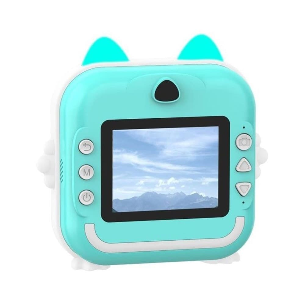 FOTOCAMERA DIGITALE PER BAMBINI CON SCHERMO DA 2,4" PER STAMPA TERMICA ISTANTANEA C6 - 8