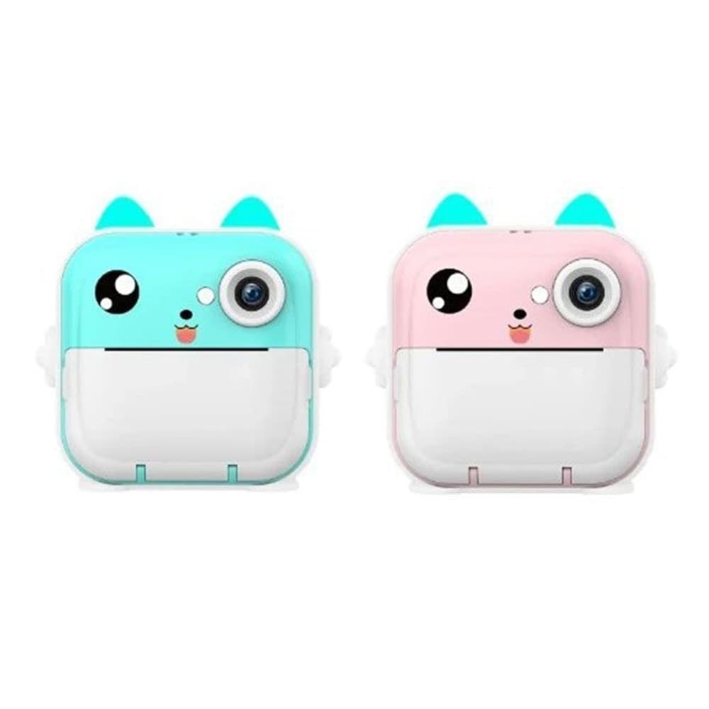 FOTOCAMERA DIGITALE PER BAMBINI CON SCHERMO DA 2,4" PER STAMPA TERMICA ISTANTANEA C6 - 9