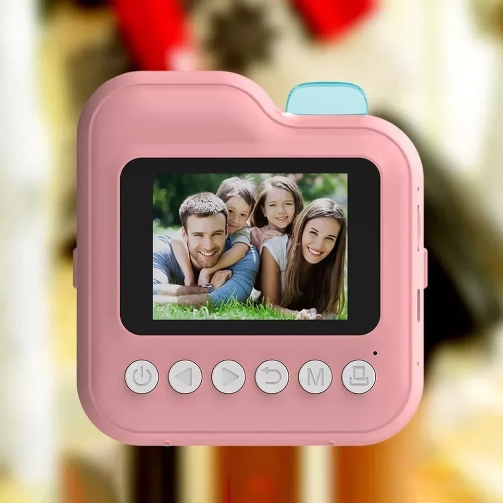 FOTOCAMERA DIGITALE CON STAMPA ISTANTANEA PER BAMBINI CON SCHERMO IPS 2,4″ ZOOM OTTICO C8 - 11