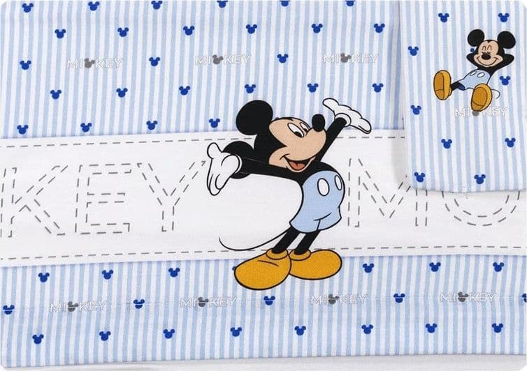 Lenzuola lettino neonato Topolino Disney - 3