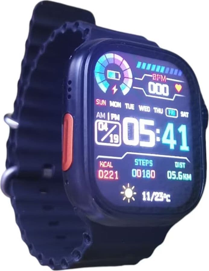 SMARTWATCH QU50 HD OROLOGIO DIGITALE INTELLIGENTE CARDIOFREQUENZIMETRO CONTAPASSI BLUETOOTH - 3