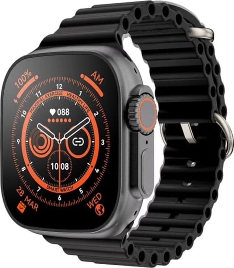 SMARTWATCH QU50 HD OROLOGIO DIGITALE INTELLIGENTE CARDIOFREQUENZIMETRO CONTAPASSI BLUETOOTH - 4