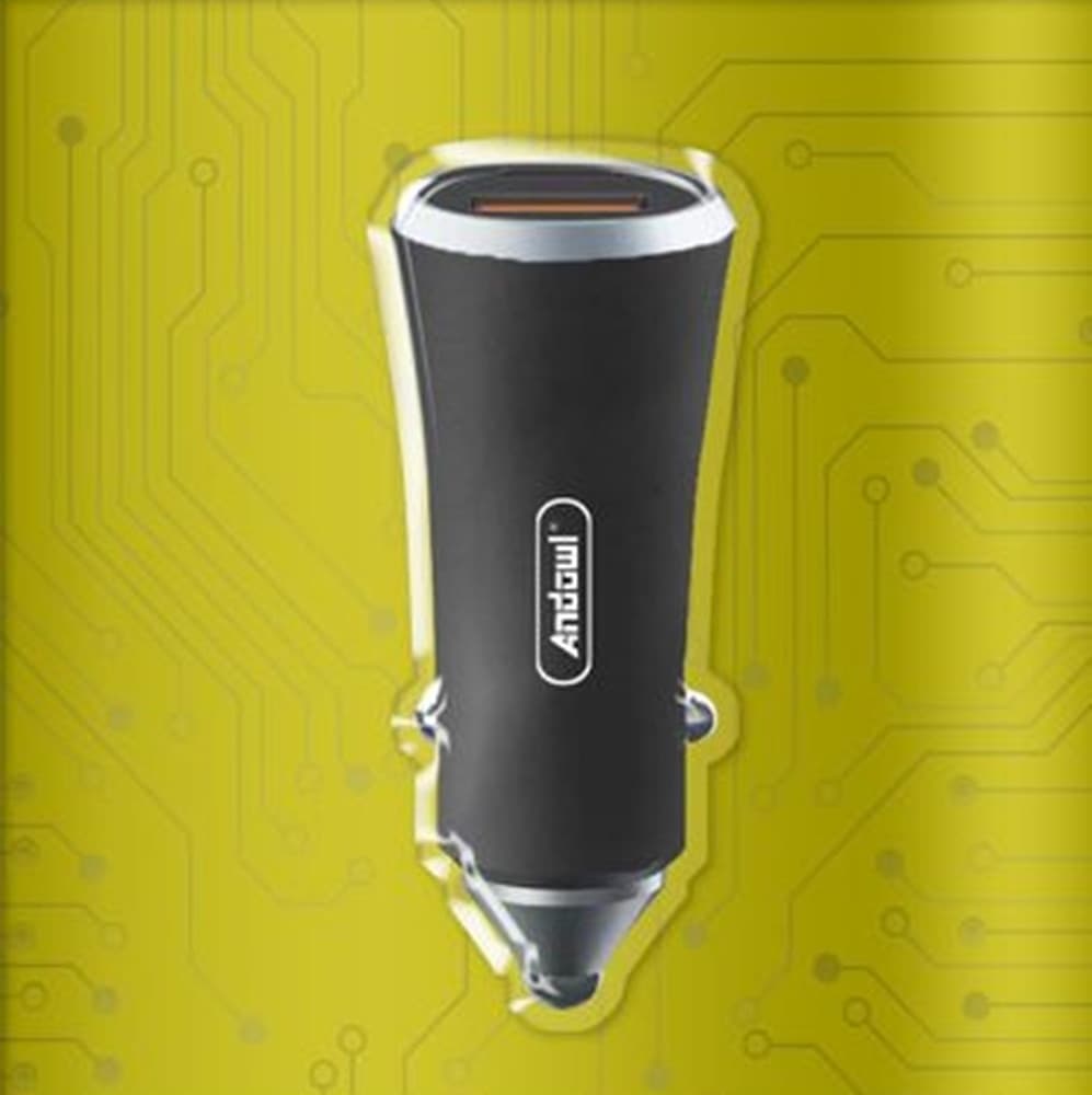 CARICABATTERIE PER AUTO RICARICA RAPIDA PD30W QC3.0 20W 3A PORTE 1XUSB / 1XTYPE-C Q-DC309 - 3