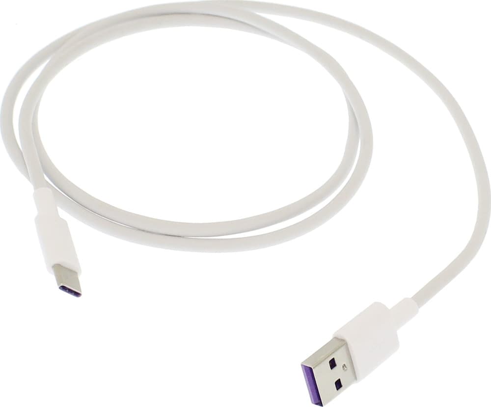 CAVO DI RICARICA RAPIDA TRASFERIMENTO DATI 5A USB 2.0 MASCHIO A TYPE-C MASCHIO 1 MT Q-SJ6 - 2