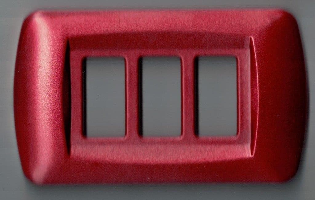 PLACCHETTE PLACCHE IN ABS SERIE MAGIC BTICINO COMPATIBILI PLACCA COPRIPRESE FORI - 18
