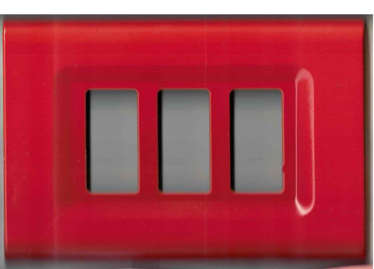 PLACCHETTE PLACCHE IN ABS SERIE MAGIC ELITE BTICINO COMPATIBILI COLOR COPRIPRESE - 95
