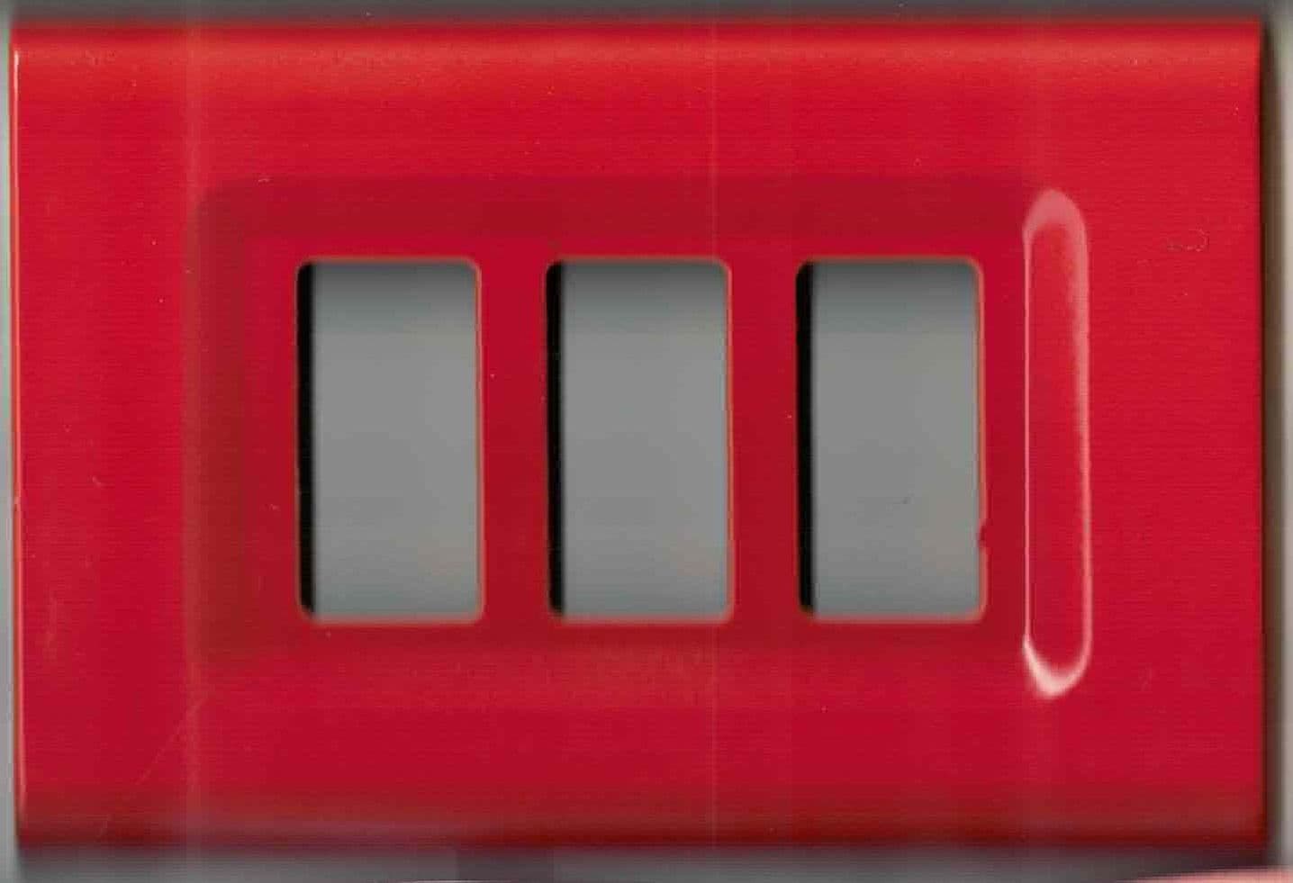 PLACCHETTE PLACCHE IN ABS SERIE MAGIC ELITE BTICINO COMPATIBILI COLOR COPRIPRESE - 34