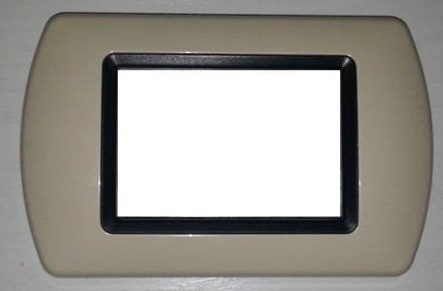 PLACCHETTE PLACCHE IN ABS COMPATIBILI PER SERIE LIVING INTERNATIONAL PLACCA - 53