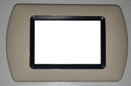 PLACCHETTE PLACCHE IN ABS COMPATIBILI PER SERIE LIVING INTERNATIONAL PLACCA - 53