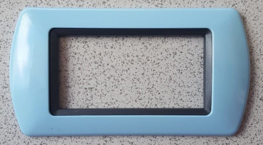 PLACCHETTE PLACCHE IN ABS COMPATIBILI PER SERIE LIVING INTERNATIONAL PLACCA - 49